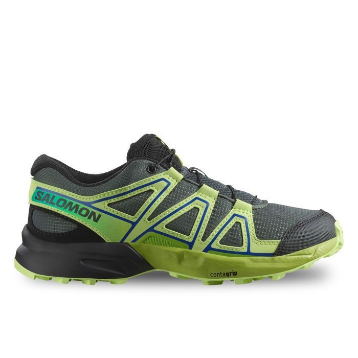Salomon Speedcross J - Chaussures de Trail Running Enfant Vertes - 477333 Salomon Speedcross J - Chaussures de Trail Running Enfant Vertes - 477333