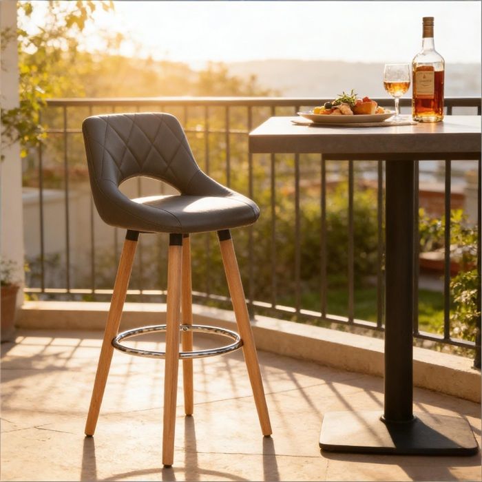 Chaise de bar design épuré – assise polyvalente pour intérieur : cuisine bar espace commercial Chaise de bar design épuré – assise polyvalente pour intérieur : cuisine bar espace commercial