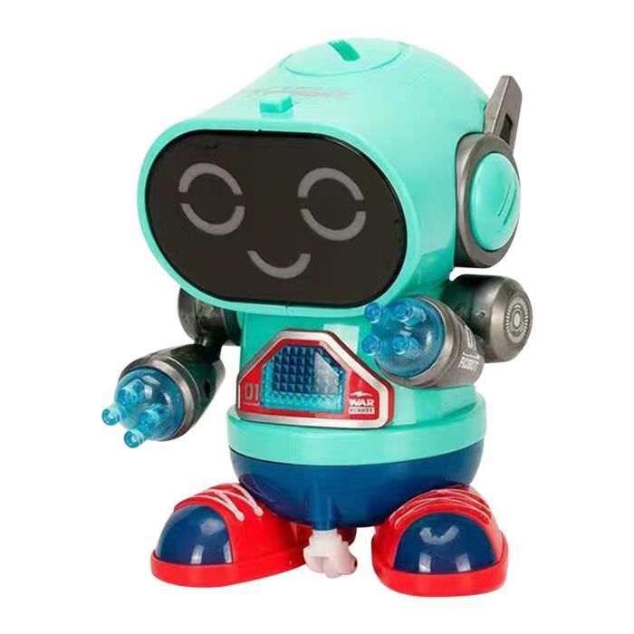 VATOS Robot Télécommandé, Jouet Pour Enfants, Robot RC Avec Changeur De Voix Et Enregistreur, Mouvement De La Main Programmable De Type C Pour La Charge, Cadeau Pour Garçons Et Filles