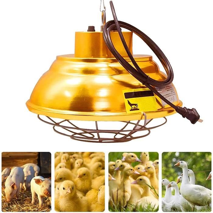 Lampe Chauffante Lampe Infrarouge Chauffante Lampe Chauffante Poulailler  Lampe Chauffante Chiot 20W[a2642] - Cdiscount Animalerie