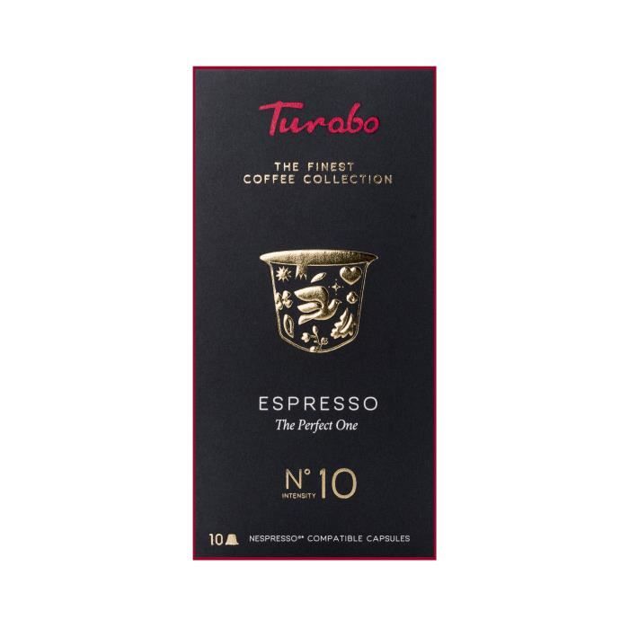 Capsules de café, TURABO, Capsules de café, TURABO, Espresso, 10
