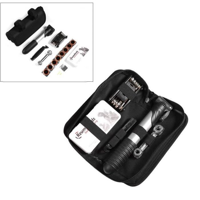 Ecent Kit Reparation Velo Outils De Reparation Pneu De Velo Multifonctions Prix Pas Cher Cdiscount