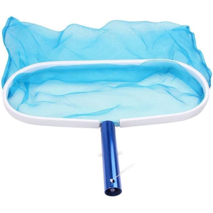 Épuisette De Piscine Télescopique 196 Cm Avec Brosse - Maille Fine, Cadre Aluminium, Pour Piscine, Spa, Bassin - 7