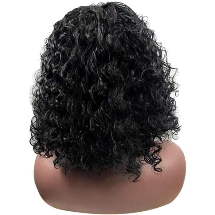 Perruque pour femme deals noire pas cher