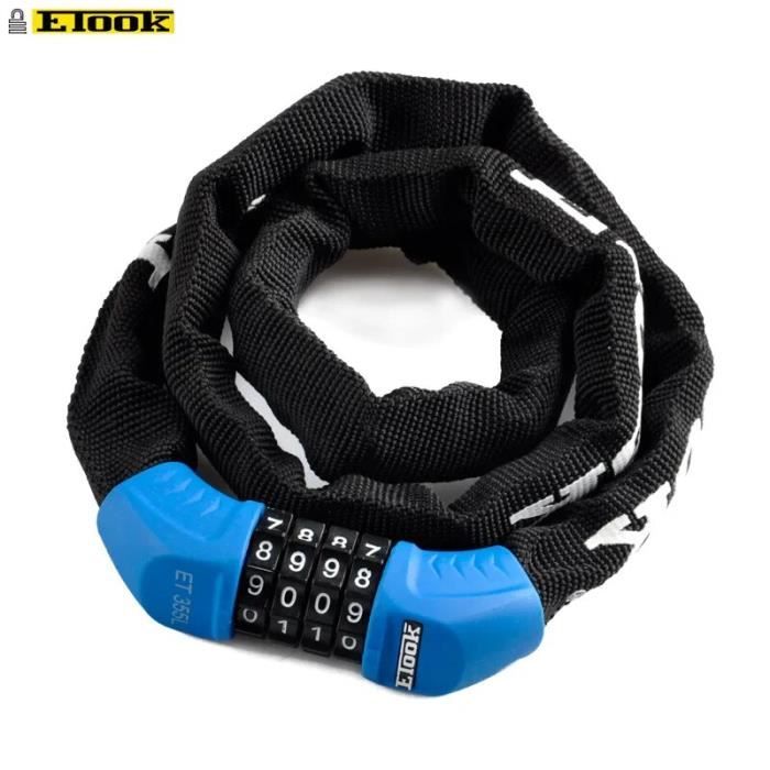 Serrure de vélo,Serrure de chaîne,antivol de chaîne Portable,Serrure de vélo électrique,Serrure