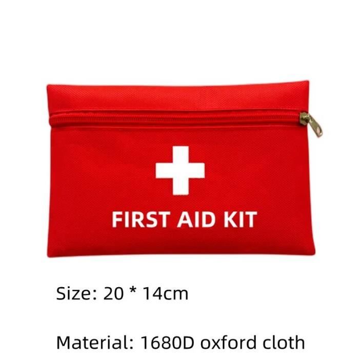 Poches Filet Zippées Voyage PAXLAMB Mini Trousse De Premiers Secours étanche Pour Randonnée, Camping, Voyage, Voiture, Cyclisme (bleu Nécessaire Médical Voyage