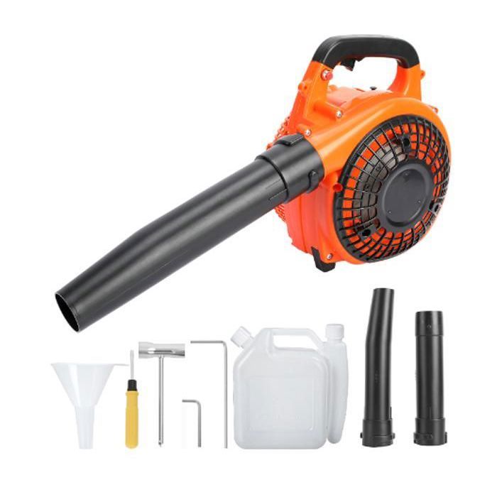 Aspirateur souffleur feuilles souffleur thermique 2 temps BIPLUT 26cc 250km/h