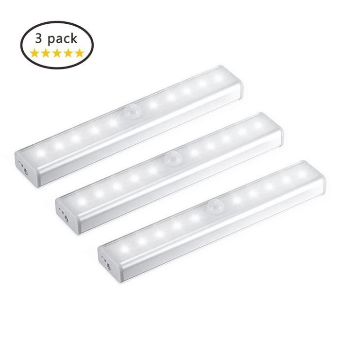 Led Barre Lumineuse Armoire Lumiere Pour Tiroir Chambre Couloir