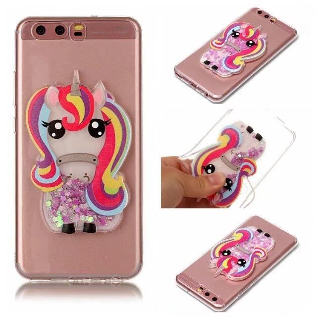 Coque Samsung Galaxy J3 Prime Licorne Arc En Ciel Lavande Miroirs
