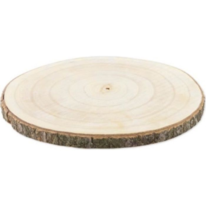 rondin bois environ 35cmx2cm blanc cdiscount maison