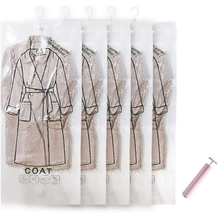 Sac De Compression Space Master Pour Couettes Et Vêtements - Étanche, Taille L (54x42x60 Cm Déplié), Compression Manuelle
