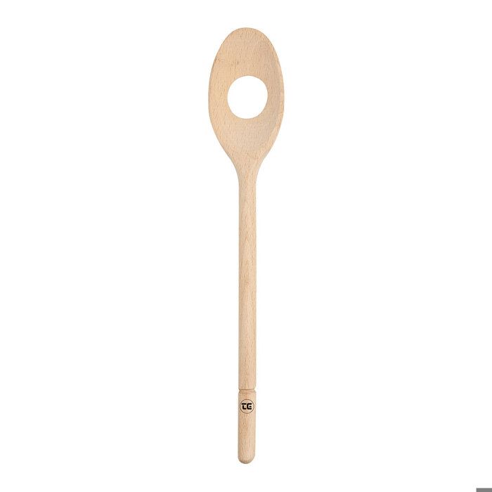 Cuillère trouée 30 cm en bois - T&g Woodware