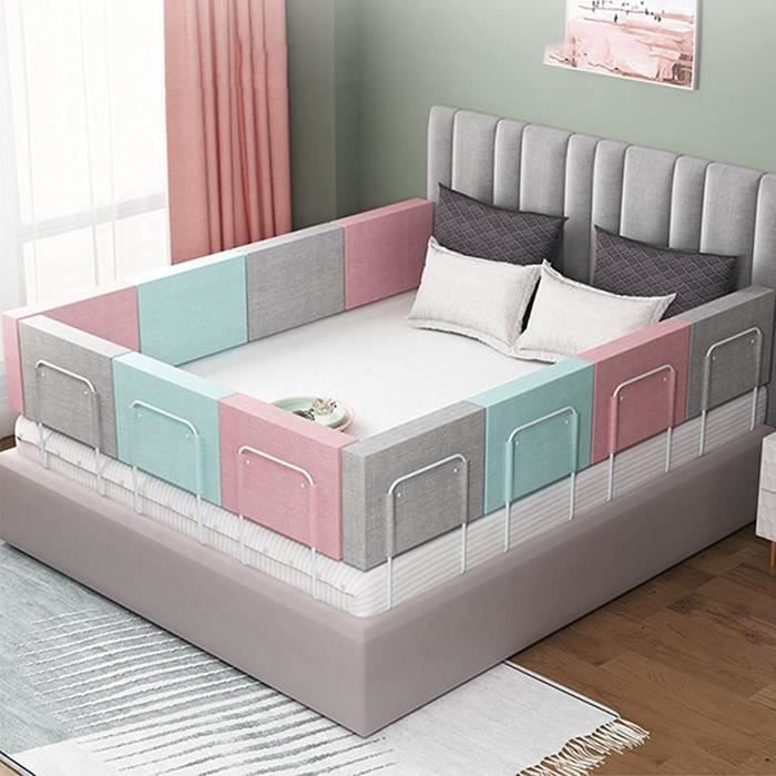 Barrire de lit enfant protection lit bebe barriere lit adulte montage  facile mousse sre et confortable pour votre enfant 1 - Cdiscount  Puériculture & Eveil bébé