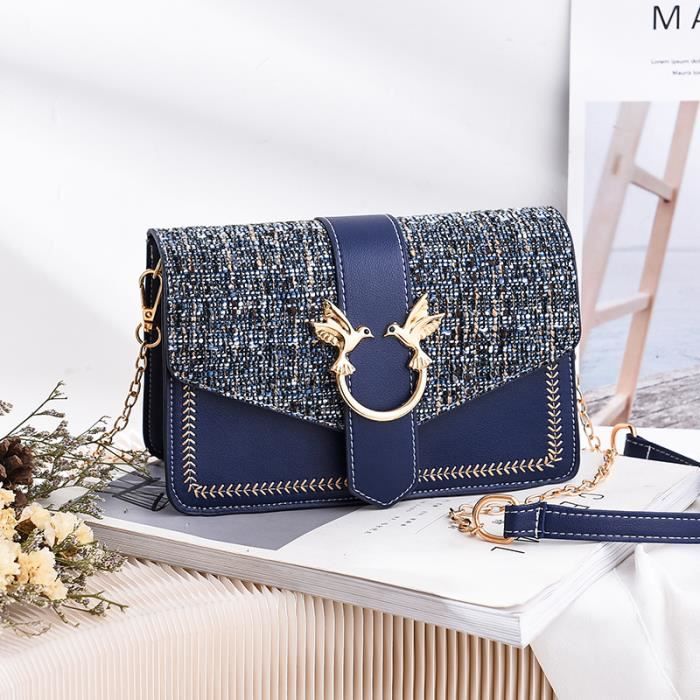 Sac bandouliere discount bleu roi