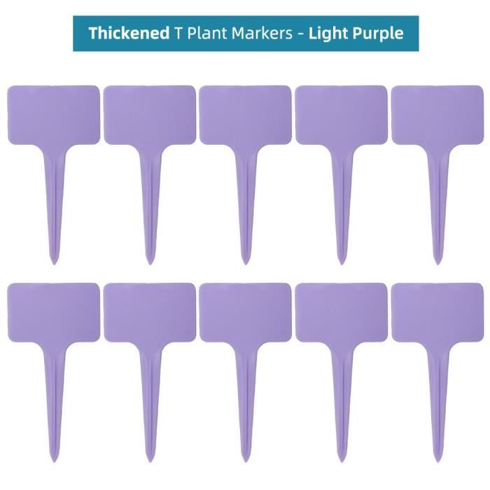 Lot De 500 étiquettes De Jardin Imperméables Lainrrew - 5 Couleurs Avec Ficelle - Pour Plantes, Herbes Et Fleurs