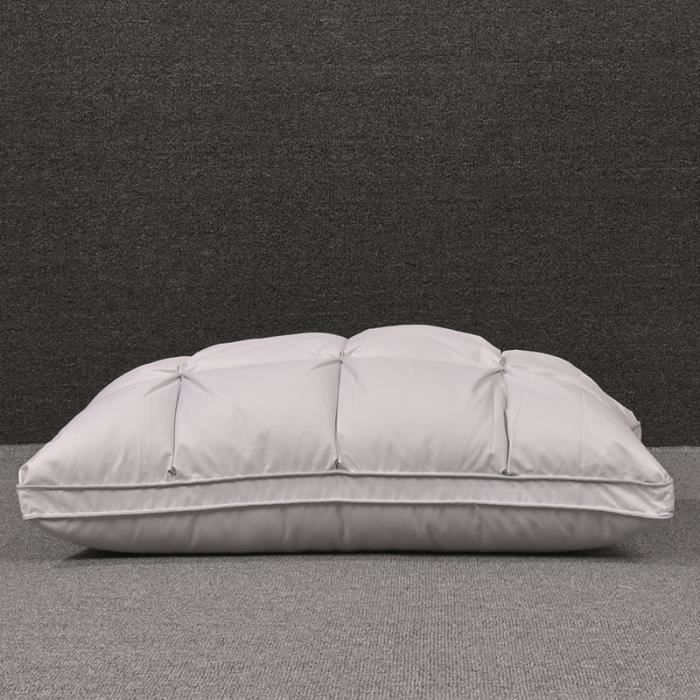 Couette En Duvet D'oie 95% Pureté - 150x200 Cm, 3 Kg, Housse Coton 300 Fils, Bleu Eau
