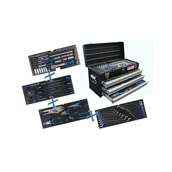 Bgs Technic Caisse A Outils Metallique 3 Tiroirs Avec 143 Outils 3318 Achat Vente Coffret Outillage Bgs Technic Caisse A Outils Cdiscount