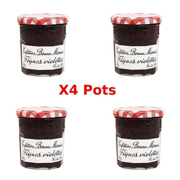BONNE MAMAN Confiture figues violettes 370gr Lot De 4 NN28