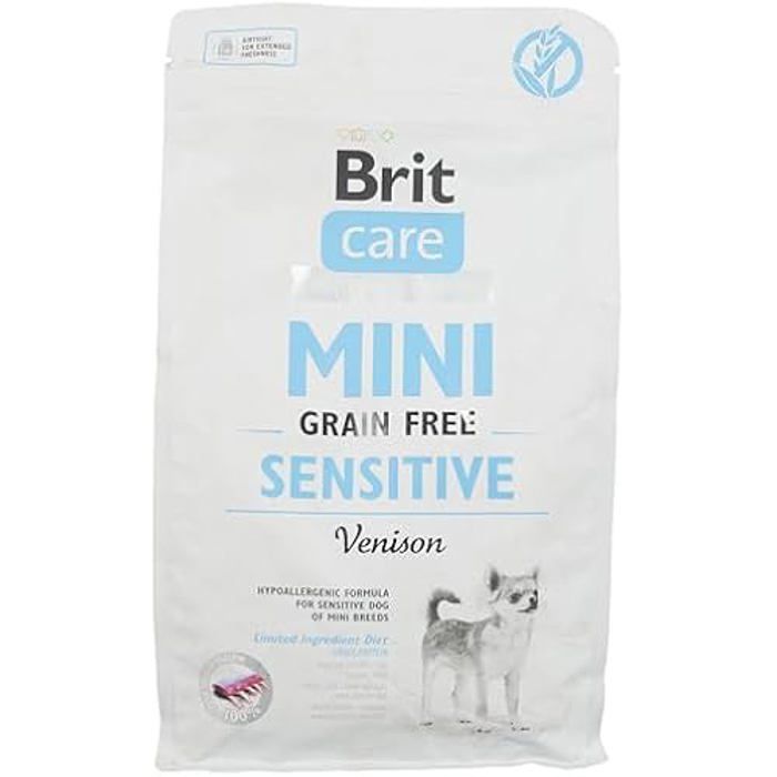 Meilleurs prix pour Brit Care Mini Sensitive Grain Free au cerf hypoallergénique - 2 kg