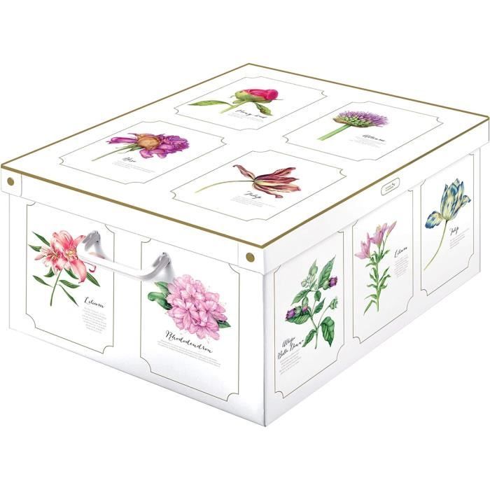 U412 Boite De Rangement Avec Couvercle, Boite En Carton, Rangement Vetement ...
