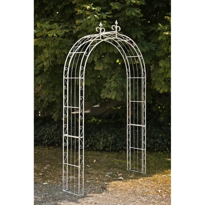 Arche jardin fer forge - Cdiscount