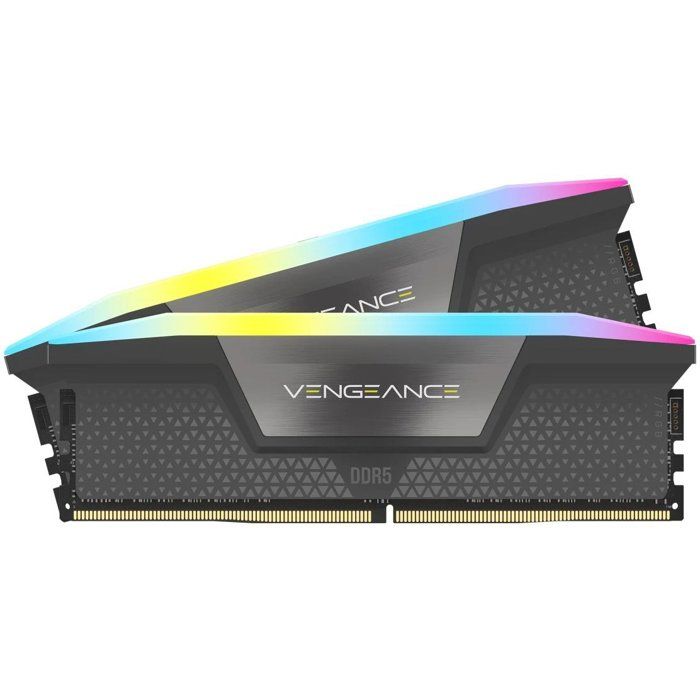 Mémoire PC CORSAIR CMH32GX5M2B6000Z38 Vengeance RGB 2 x DDR5 4800 MHz 288 pin DIMM