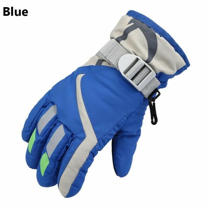 Gants De Ski Enfant Ultra-chauds Et Imperméables Avec Isolation 3M Thinsulate - Parfaits Pour Le Ski, Snowboard Et Activités Hivernales - 8