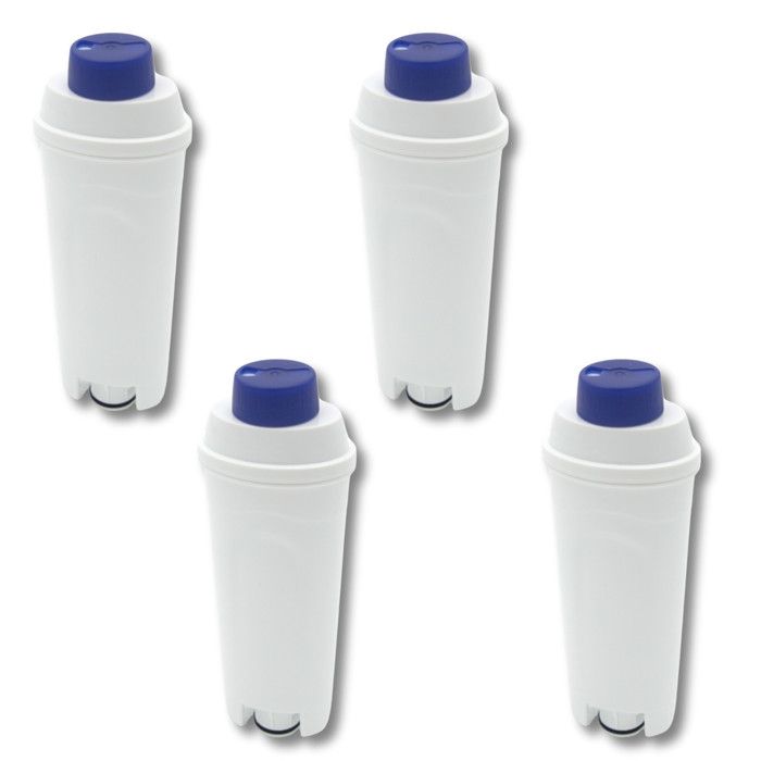 Lot de 4 filtres adoucisseurs d'eau modèles ECAM Cafetière Machine à Café BEKO DELONGHI 143920