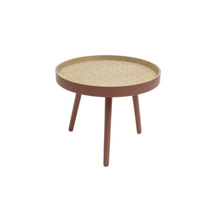 By Demeyere Harry Table Basse Pour Salon Imprime Nid D