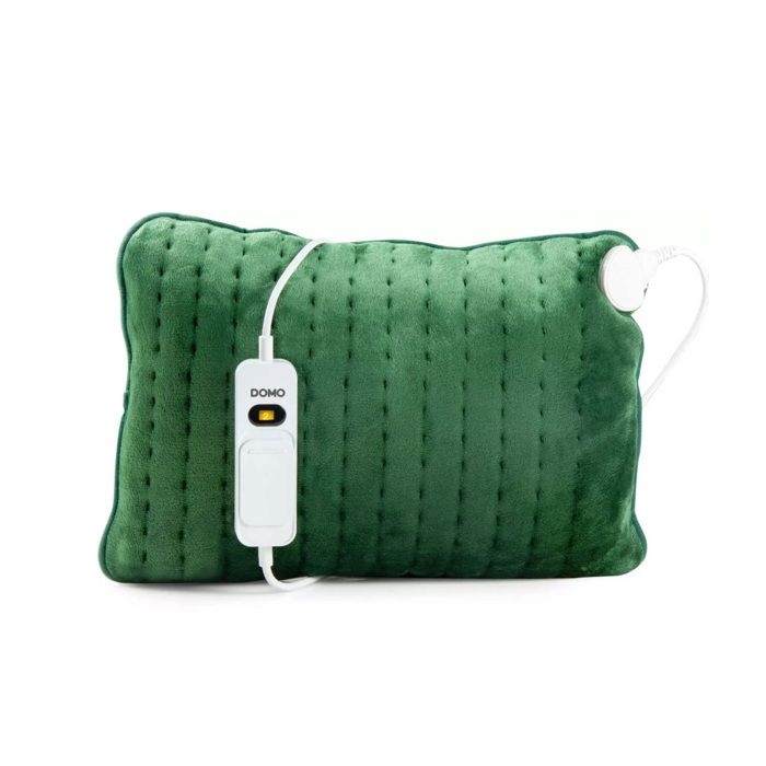Coussin chauffant DOMO DO638K - Super doux - Chauffe rapide - 3 niveaux temp?rature - Arret automatique - C?ble ?lectrique amovible