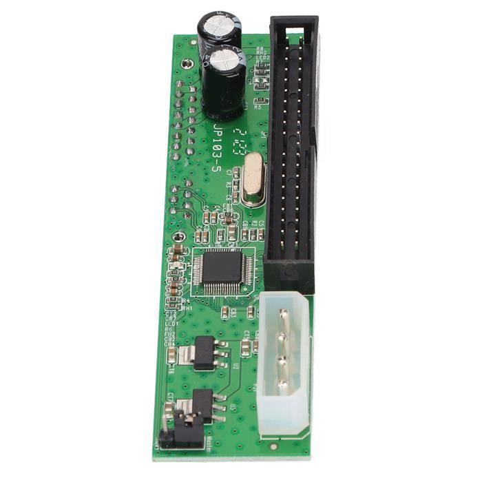 Adaptateur IDE 40 Broches Vers SATA Pour Disque Dur/SSD - Convertisseur PATA/SATA, Compatible Lecteurs 2.5/3.5/5.25 Pouces