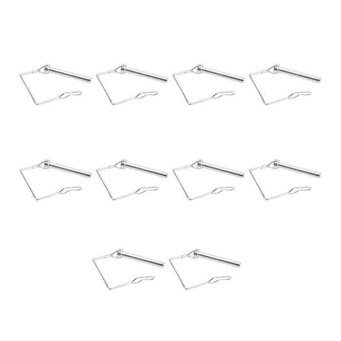 Serrures De Sécurité Hasp & Staple Galvanisées - Tailles 8, 10 Ou 12 Pouces, Robustes Et Durables