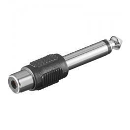 adaptateur RCA mono femelle vers Jack 6.35mm mo…
