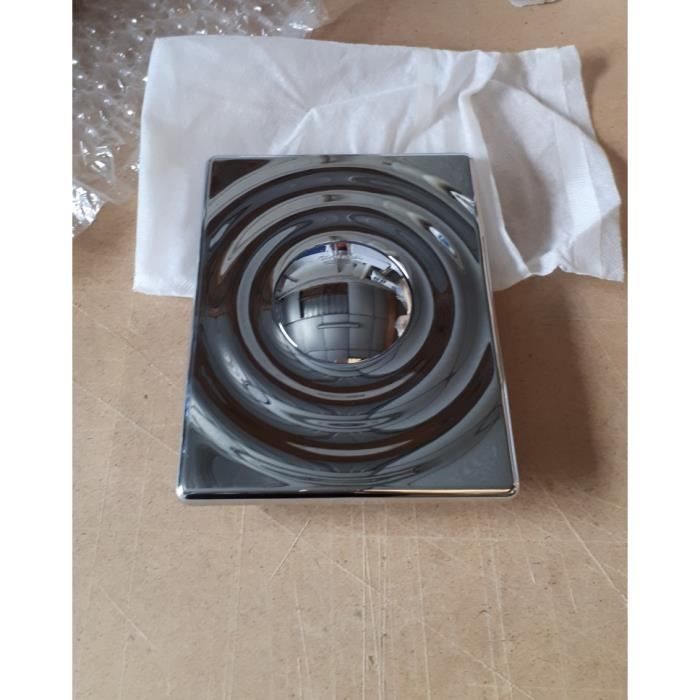 Plaque De Commande Wc Suspendu Grohedal Surf Chromee Grohe Achat