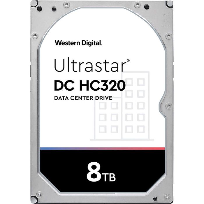 Disque dur interne WESTERN DIGITAL HGST Ultrastar DC HC320 HUS728T8TALE6L4 – 3.5 – 8 To – SATA/600 – Serveur
