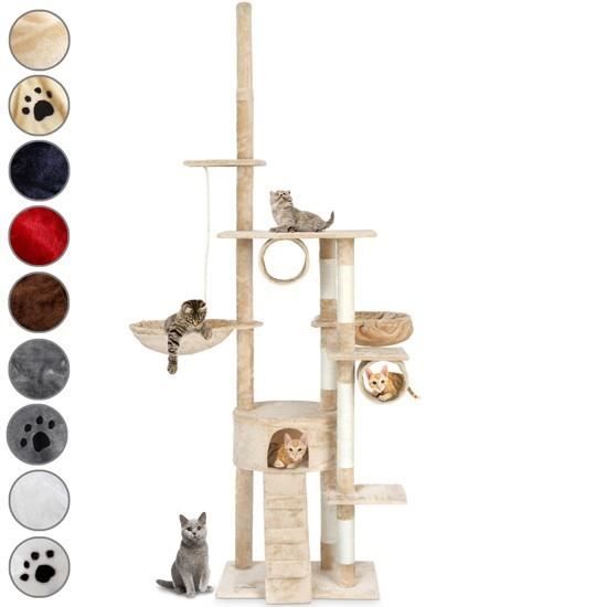 Arbre A Chat Hauteur Plafond Avec Activites Variees De Jeux Beige Cdiscount Animalerie Arbre A Chat Hauteur Plafond Avec Activites Variees De Jeux Beige Cdiscount Animalerie