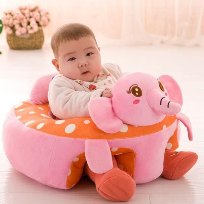 Portable Baby Support Seat Sofa En Peluche Doux Animal En Forme De Bebe Apprentissage Pour S Asseoir Chaise Enfants En Peluche Jouet Cdiscount Puericulture Eveil Bebe