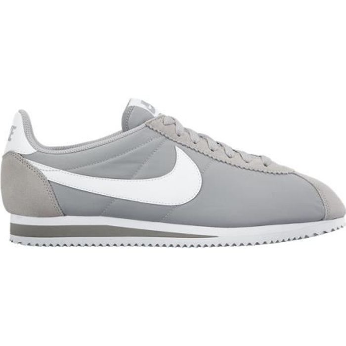 nike cortez nylon gris