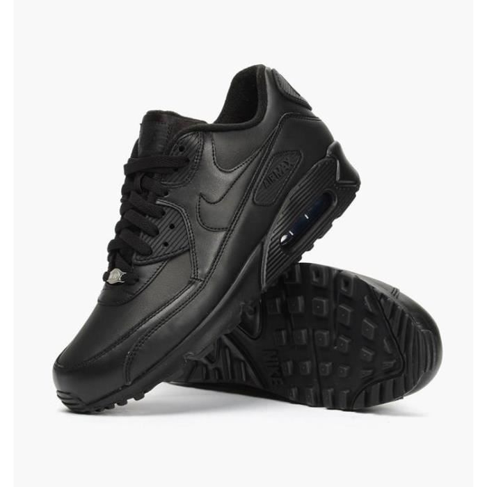 Air Max 90 Leather Noir - Cdiscount Chaussures