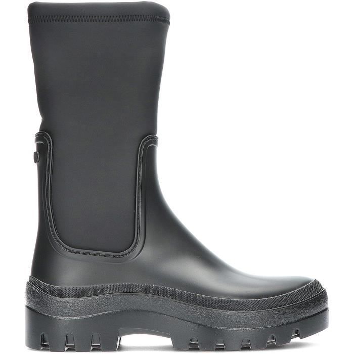 bottes de pluie en caoutchouc igor soul w10301 pour femme - noir