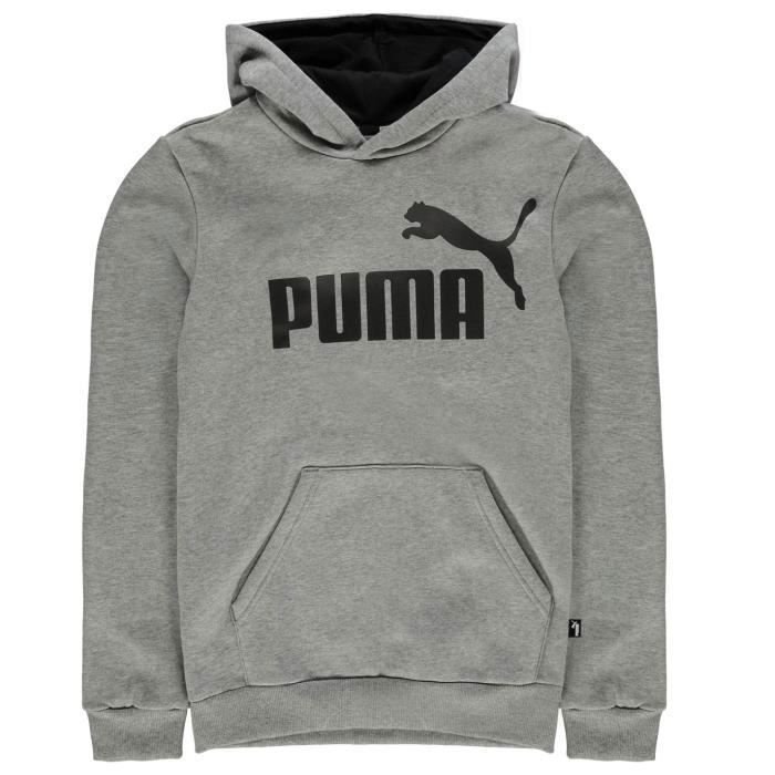 Puma Sweat Capuche Gar on Gris Cdiscount Sport