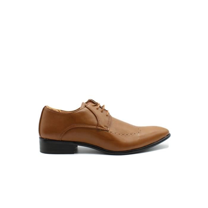 derbies homme beige
