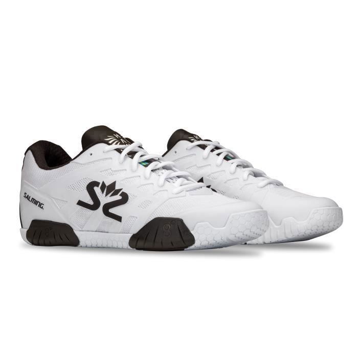 Chaussures de handball Salming Hawk 2 - Blanc/noir - Adulte - Homme - Handball - Indoor Chaussures de handball Salming Hawk 2 - Blanc/noir - Adulte - Homme - Handball - Indoor