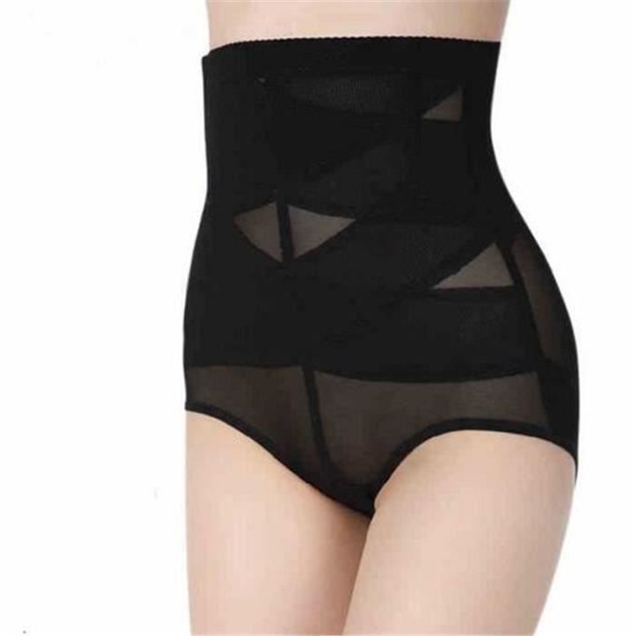 Culotte Gainante Femme Taille Haute Ventre Plat - Push Up Fesses - Contrôle Minceur Invisible Respirant
