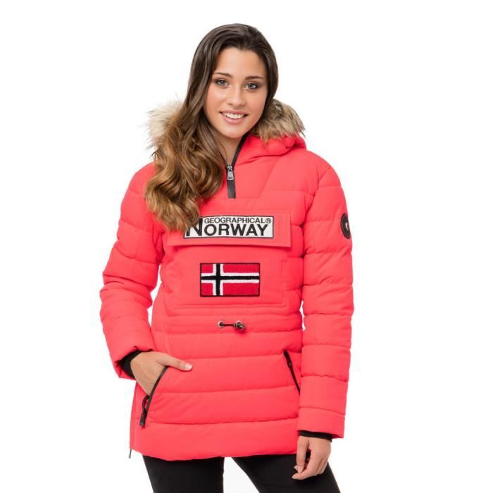 Doudoune corail femme best sale