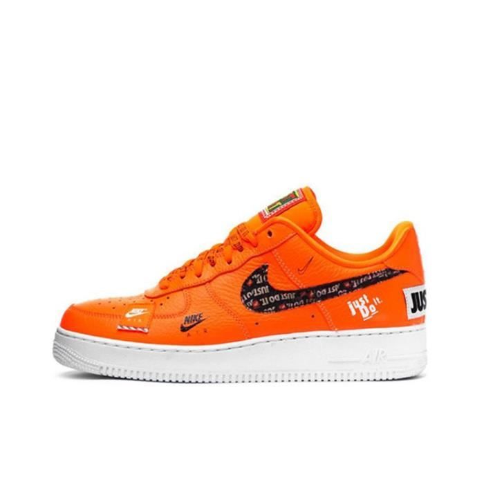 air force one just do it orange femme