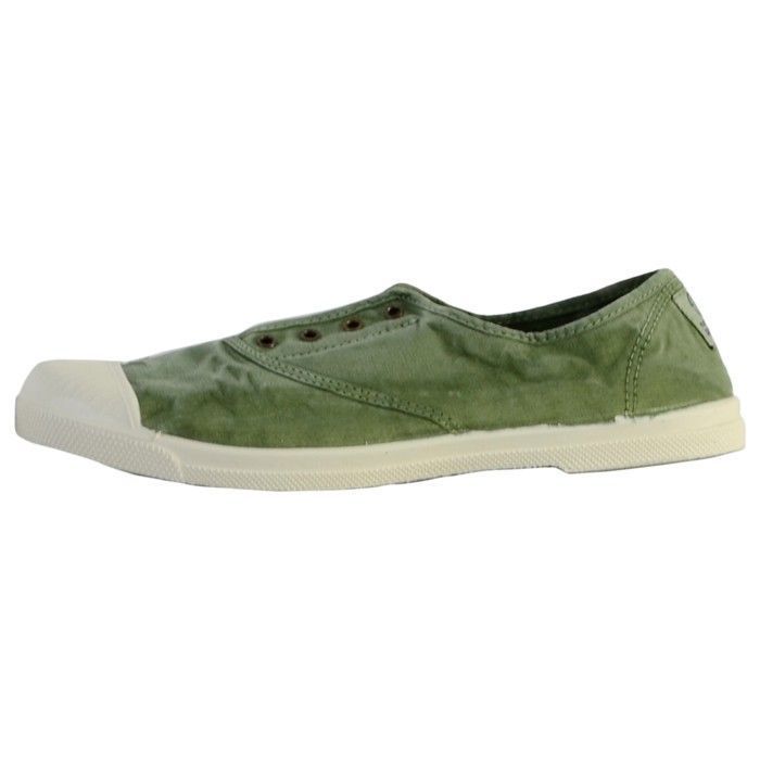 Natural World Baskets - NATURAL WORLD - Old Lavanda - Vert - Lacets - Tige textile - Confort exceptionnel