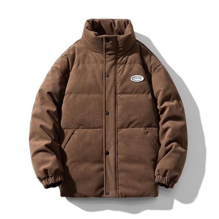 Doudoune en velours homme best sale