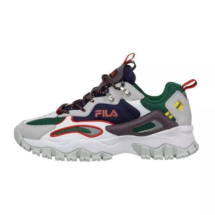 Fila ray sales tracer green yellow