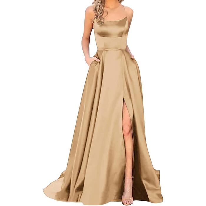 Robe soiree kaki deals